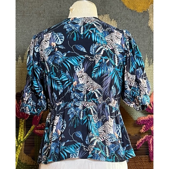 Anthropologie Conditions Apply Samita Blouse S - Picture 13 of 14